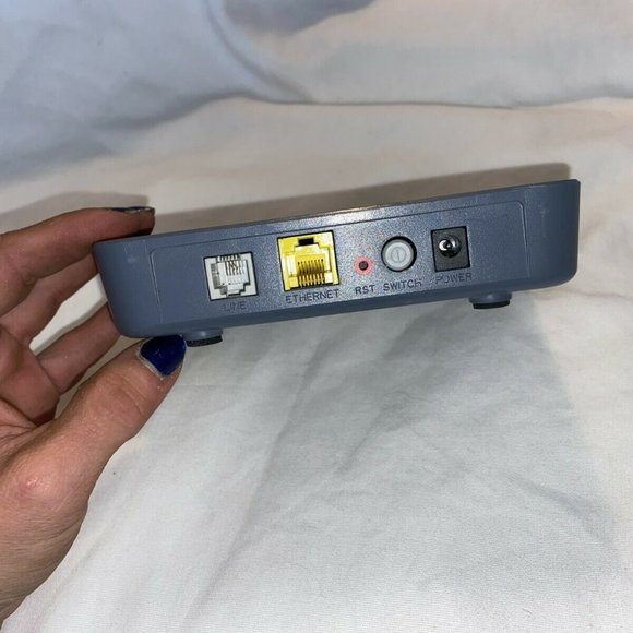 ZHONE 1511-A1-NA ADSL2+ GRAY DSL INTERNET BRIDGE ROUTER MODEM SINGLE PORT - Picture 5 of 12